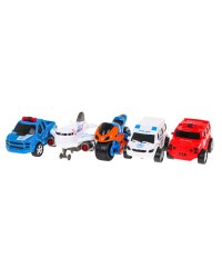 RoGer City Rescue Toys Набор игрушечных машинок