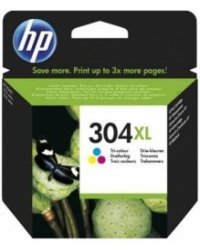 HP 304XL Tri-Color Струйный Картридж