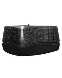 Delux GM901U Ergonomic Беспроводная Клавиатура