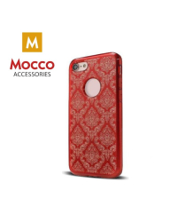 Mocco Ornament Back Case Силиконовый чехол для Apple iPhone X / XS Красный