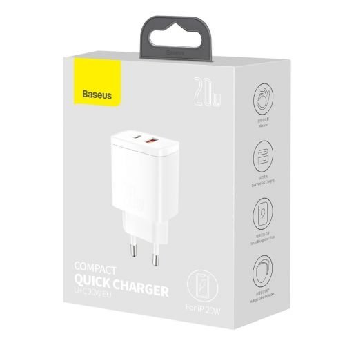 Baseus CCXJ-B02 3арядное устройство USB-C 20W