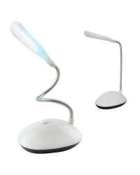 RoGer Mini Настольная лампа LED гибкая Белая