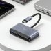 Usams 4in1 HUB 2xUSB 2.0 / USB 3.0 / USB-C USB Hub