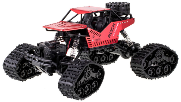 RoGer Rock Crawler 2in1 Автомобиль с радиоуправлением / 2.4Ghz / 4x4 / 20 km/h / 1:16 / Kрасный