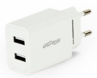 Energenie 2-port USB Зарядное устройство