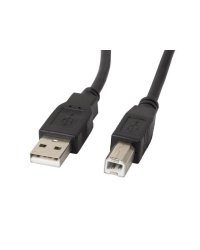 RoGer USB 2.0 A-plug AM-BM Кабель для принтера 1м / чёрный