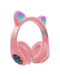 RoGer Cat M2 Bluetooth Наушники с кошачьими ушками LED