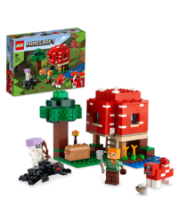 LEGO 21179 Minecraft The Mushroom House Конструктор