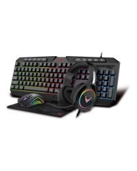 Varr VG4IN1SET03 SET 03 Игровой комплект 4in1 / Клавиатура / Мышь / Hаушники / Коврик / ENG / RGB