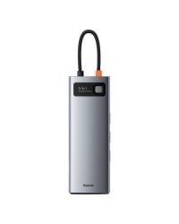 Baseus CAHUB-CU0G HUB Metal Gleam Series 9in1 Multifunctional / Type-C to 3x USB 3.2 / PD 100W / VGA Full HD 60Hz