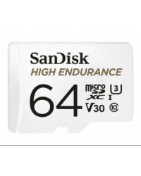SanDisk MAX Endurance 4K 64 ГБ + адаптер Карта памяти