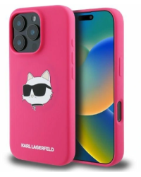 Karl Lagerfeld KLHMP16XSCHPPLF Чехол для Apple iPhone 16 Pro Max