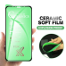 RoGer Ceramic Soft Full Coverage Защитная Пленочка для экрана Apple iPhone 14 Plus Прозрачная