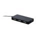 Maxlife Home Office USB 2.0 USB - 4x USB 0,15 m black + кабель 1,5 m Hub