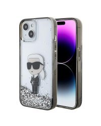 Karl Lagerfeld Liquid Glitter Ikonik Back Case Защитный Чехол для Apple iPhone 15