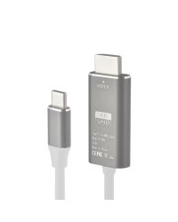 RoGer FT-H05 USB-C на HDMI UltraHD 4K@30Hz Кабель 2m / белый