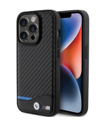 BMW PU Carbon Case Защитный Чехол для Apple iPhone 15 Pro