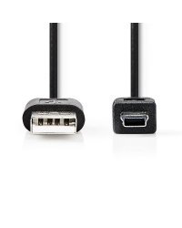 NEDIS CCGT60300BK10 USB 2.0 Кабель USB A / MINI USB / 1m