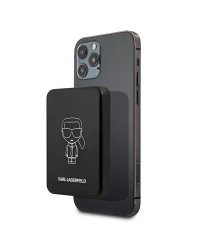 Karl Lagerfeld KLPBMSOIBK Powerbank MagSafe Переносная зарядная батарея 3000mAh