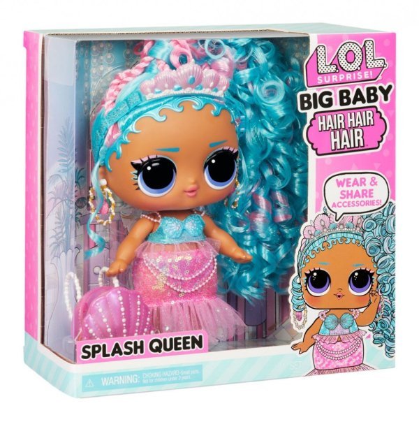 L.O.L. Surprise! Big Baby Hair Splash Queen Кукла