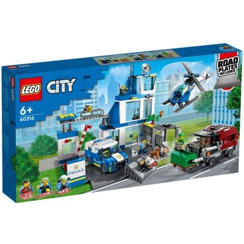 LEGO City 60316 Полицейский участок конструктор