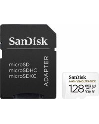 SanDisk High Endurance microSDXC 128GB V30 + Adapter Карта памяти