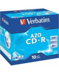 Verbatim Матрицы CD-R AZO 700MB 1x-52x