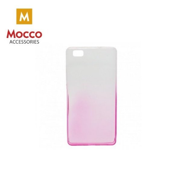 Mocco Gradient Силиконовый чехол С переходом Цвета Samsung J730 Galaxy J7 (2017) Прозрачный - Розовый