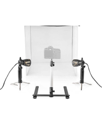 Nedis Комплект светодиодной фотостудии 40 х 40 см | 6500 K | Складной