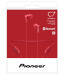 Pioneer SE-C7BT-R Беспроводные Наушники