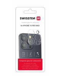 Swissten Закаленное Cтекло для объектива камеры Apple iPhone 15 Pro Max