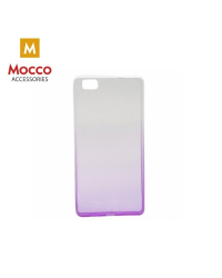 Mocco Gradient Силиконовый чехол С переходом Цвета Samsung J330 Galaxy J3 (2017) Прозрачный - Фиолетовый