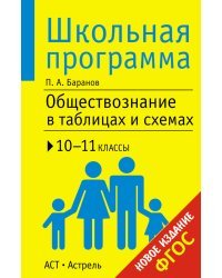 Обществознание в таблицах и схемах. 10-11 классы