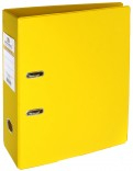 Папка-регистратор, 70 мм, желтая