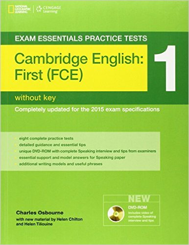 Exam Essentials. Cambridge First Practice Tests 1 Without Key (+ DVD)