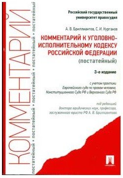 Комментарий к Уголовно-исполнительному кодексу Российской Федерации (постатейный)