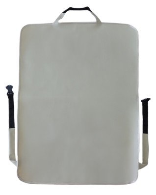Защитная накидка на автомобильное кресло ProtectionBaby &quot;Экокожа&quot;, цвет: бежевый
