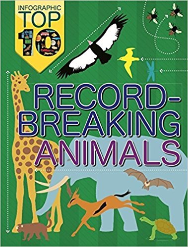 Infographic. Top Ten. Record-Breaking Animals