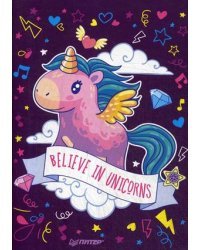 Блокнотик. Единороги. Belive in unicorns