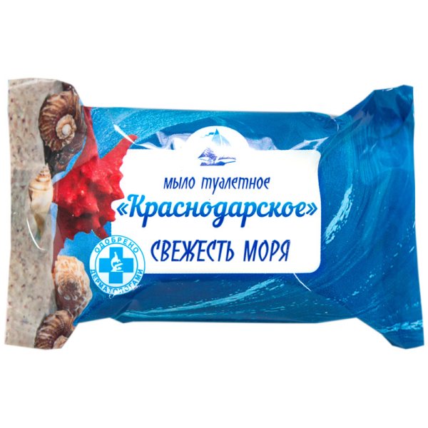 Мыло туалетное &quot;Краснодарское. Свежесть моря&quot;, 100 г, флоу-пак