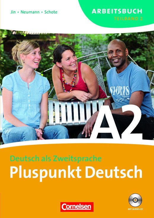 Pluspunkt Deutsch. Deutsch als Zweitsprache. А2. Teilband 2. Arbeitsbuch mit Lösungsbeileger (+ Audio CD)