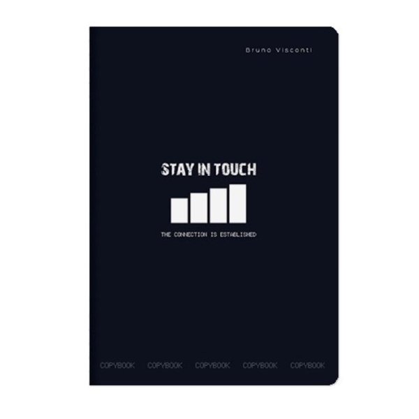 Тетрадь &quot;Stay in touch&quot;, А5, 40 листов, клетка