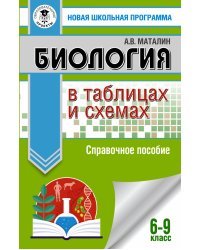 Биология в таблицах и схемах. Справочное пособие. 6-9 класс