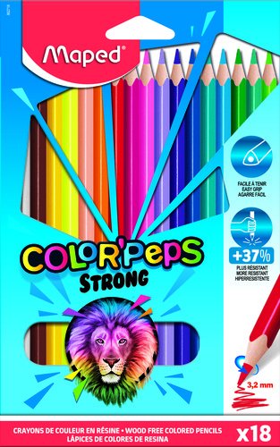 Карандаши цветные &quot;Color Peps Strong&quot;, 18 цветов