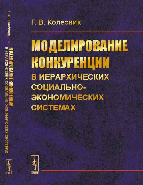 Моделирование конкуренции в иерархических социально-экономических системах