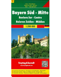 Bayern Sud. Mitte. 1:200 000