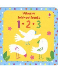 123. Fold out board book