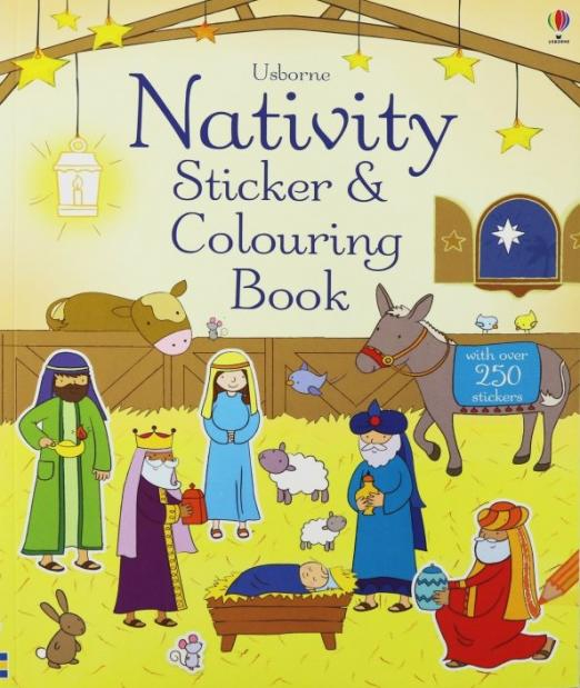 Nativity Sticker and Colouring Book