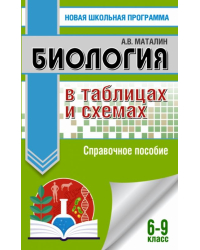 Биология. 6-9 классы. В таблицах и схемах. Справочное пособие