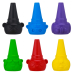 Восковые мелки Deli &quot;Color Kids&quot;, пальчиковые, 6 цветов